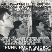 7inch Vinyl Single - Couch Potatoes / Wact - Frisbee / Punk Rock Sucks