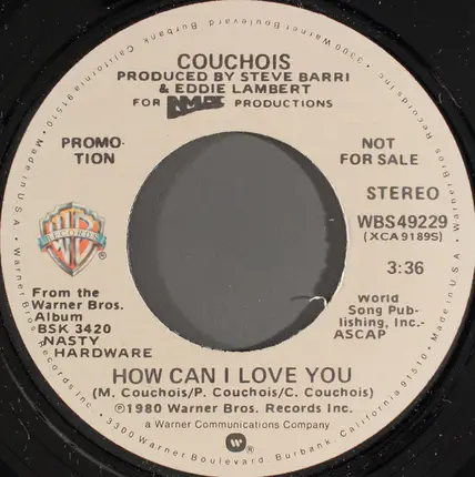 Couchois - How Can I Love You (Edit)