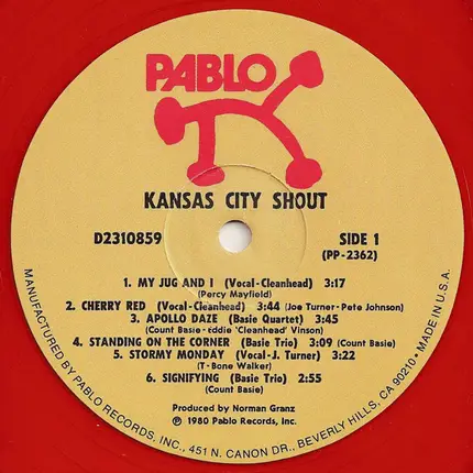 Count Basie , Big Joe Turner , Eddie 'CleanHead' Vinson - Kansas City Shout