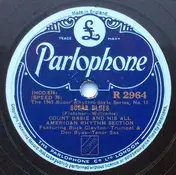 Count Basie And His All-American Rhythm Section - Sugar Blues / Bugle Blues