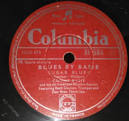 Count Basie And His All-American Rhythm Section - Bugle Blues / Sugar Blues