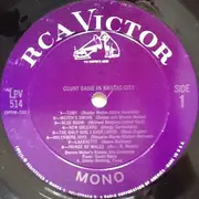 LP - Count Basie / Bennie Moten's Kansas City Orchestra - Count Basie In Kansas City: Bennie Moten's Great Band Of 1930-1932 - Purple labels