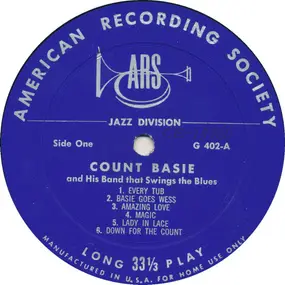 Count Basie - Count Basie And His Band That Swings The Blues