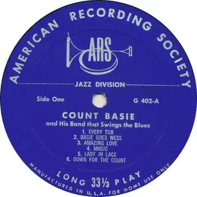 Count Basie - Count Basie And His Band That Swings The Blues