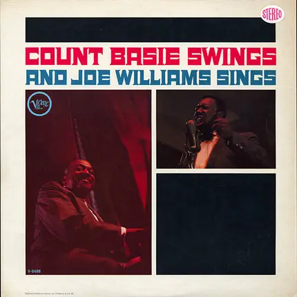 Count Basie / Joe Williams - Count Basie Swings--Joe Williams Sings