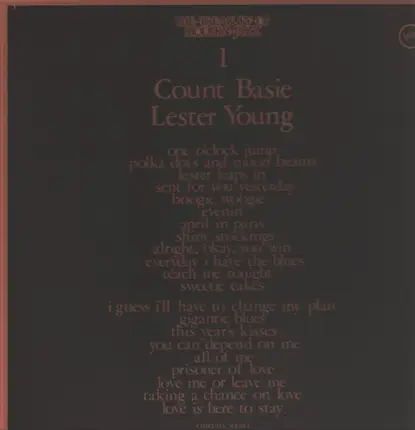 Count Basie / Lester Young - The Treasury Of Modern Jazz 1