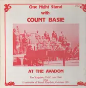 LP - Count Basie - One Night Stand with Count Basie at the Avadon