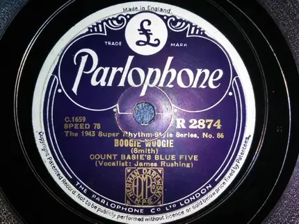 Count Basie Orchestra / Count Basie Blue Five - Jump For Me / Boogie Woogie