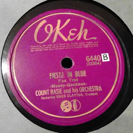 Count Basie Orchestra - Fiesta In Blue / Take Me Back, Baby