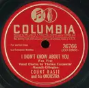 Schellack - Count Basie Orchestra - I Didn't Know About You / Red Bank Boogie