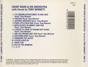 CD - Count Basie Orchestra Vocals By Tony Bennett - Count Basie & His Orchestra With Vocals By Tony Bennet