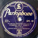 Schellack - Count Basie Orchestra - Harvard Blues / Coming Out Party