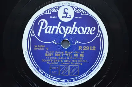 Count Basie Orchestra - Rock-A-Bye Basie / Baby Don't Tell On Me