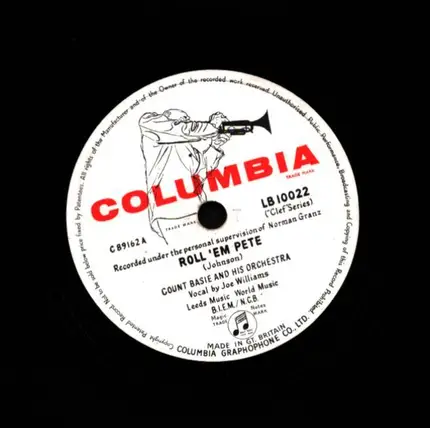 Count Basie Orchestra - Roll 'Em Pete / April In Paris
