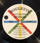 LP - Count Basie - Count Basie Presents Eddie Davis Trio Plus Joe Newman