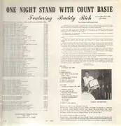 LP - Count Basie, Buddy Rich - One Night Stand With Count Basie Featuring Buddy Rich