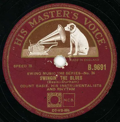 Count Basie, His Instrumentalists And Rhythm - Sugar / Swingin' The Blues