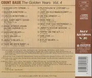 CD - Count Basie - The Golden Years, Vol. 4 (The V-Discs, 1944/1945)