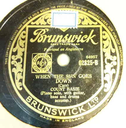 Count Basie - The Dirty Dozens / When The Sun Goes Down