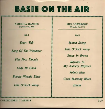 Count Basie - Basie On The Air