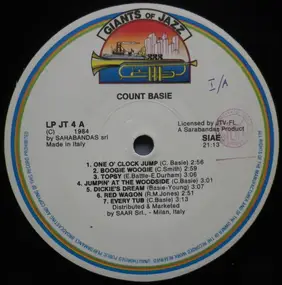 Count Basie - Count Basie And His Orchestra 1937-1959 3 LP Box