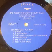 LP - Count Basie - One Night Stand With Count Basie Featuring Buddy Rich