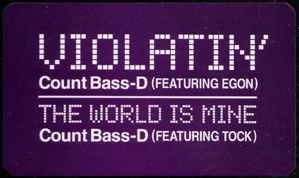 Count Bass-D - Violatin'