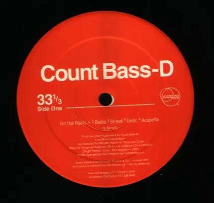 Count Bass-D - On The Reels / Piece Of The Pie / Violatin' (Remix)