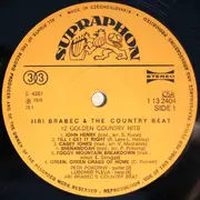LP - Country Beat Jiřího Brabce - 12 Golden Country Hits