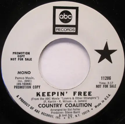 Country Coalition - Keepin' Free