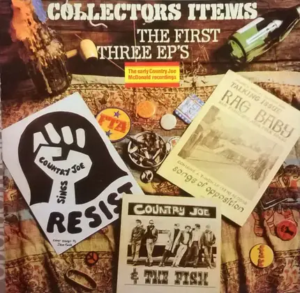 Country Joe And The Fish / Peter Krug / Country Joe McDonald & Grootna - Collectors Items: The First Three EPs
