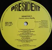 LP - Country Johnny Mathis - Heartfelt