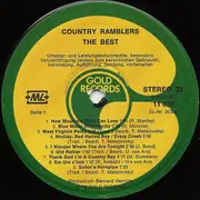 LP - Country Ramblers - The Best