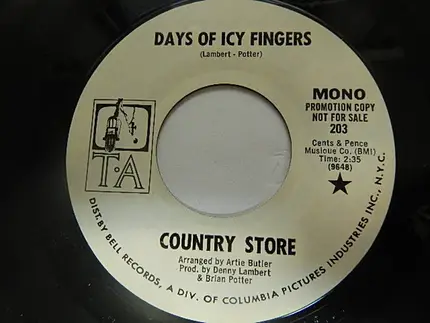 Country Store - Days Of Icy Fingers