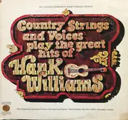 LP - Country Strings And Voices - Play The Great Hits Of Hank Williams