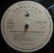 LP - Country Joe And The Fish - Greatest Hits