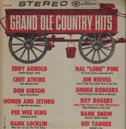 Eddy Arnold, Chet Atkins, a.o. - Grand Ole Country Hits
