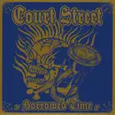 7inch Vinyl Single - Court Street - Borrowed Time - EP, Numbered, Blue With Black Splatters Vinyl