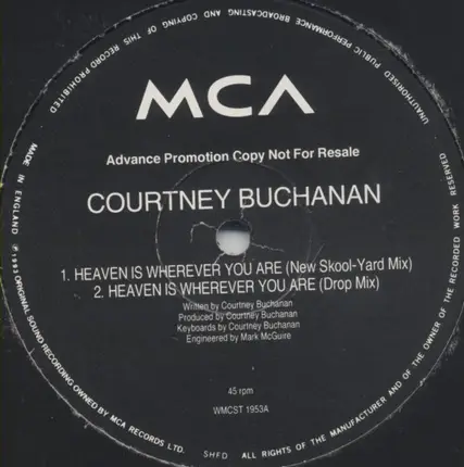 Courtney Buchanan - Heaven Is Wherever You Are