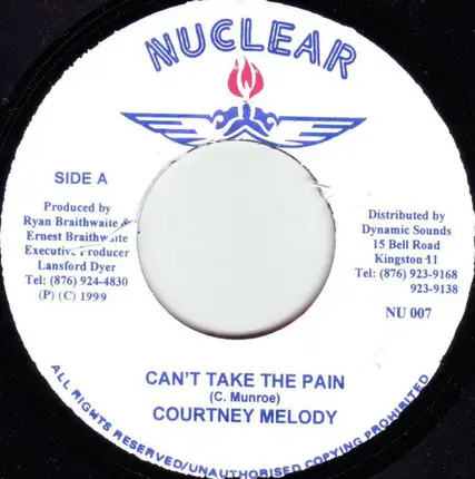 Courtney Melody - Can't Take The Pain