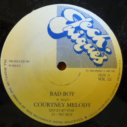 Courtney Melody / Daddy Lizard - Bad Boy / A Fi Fly Out