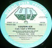 12inch Vinyl Single - Cousin Ice - Can I Get A Witness - Still Sealed