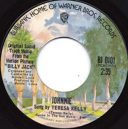 Coven / Teresa Kelly - One Tin Soldier (The Legend Of Billy Jack) / Johnnie