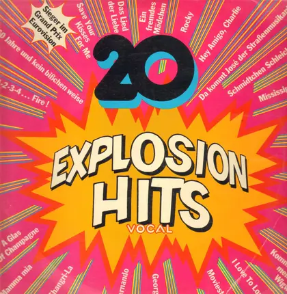 Weigel / Stevens a.o - 20 Explosion Hits - Vocal