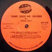 LP - Cowboy Copas - Signed, Sealed & Delivered