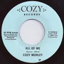 7inch Vinyl Single - Cozy Morley - All Of Me / On The Way To Cape May
