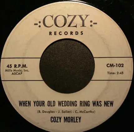 Cozy Morley - Bill Bailey Won't You Please Come Home