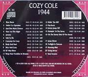 CD - Cozy Cole - 1944