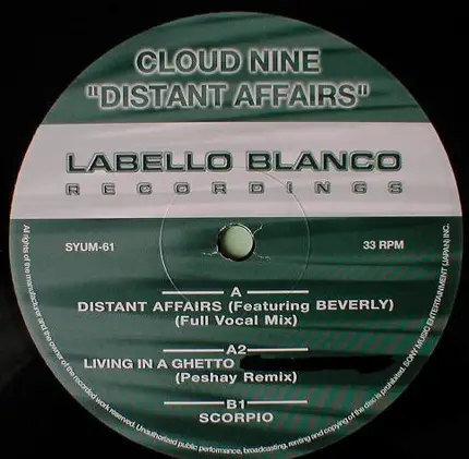 Cloud 9 - Distant Affairs
