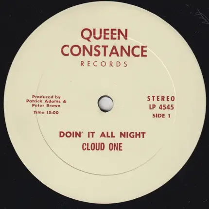 Cloud One - Doin' It All Night